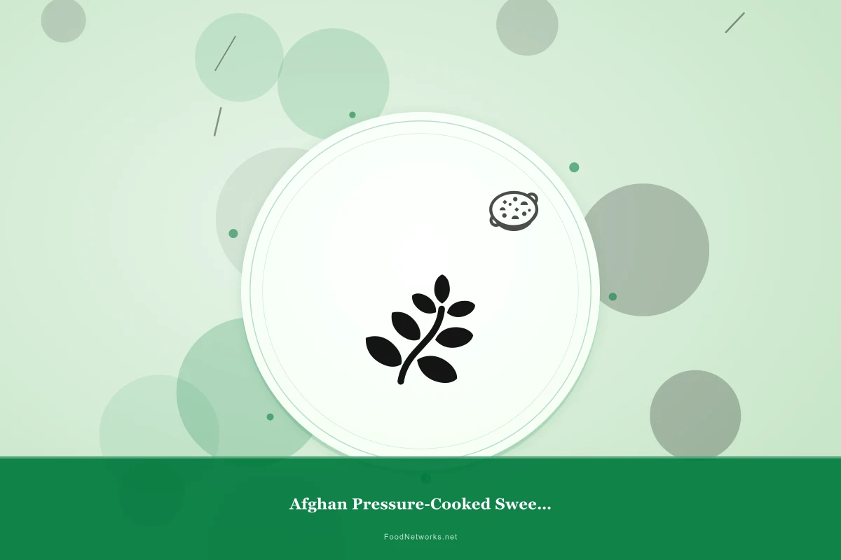 Why This Afghan Pressure-Cooked Sweet Dessert Recipe Works