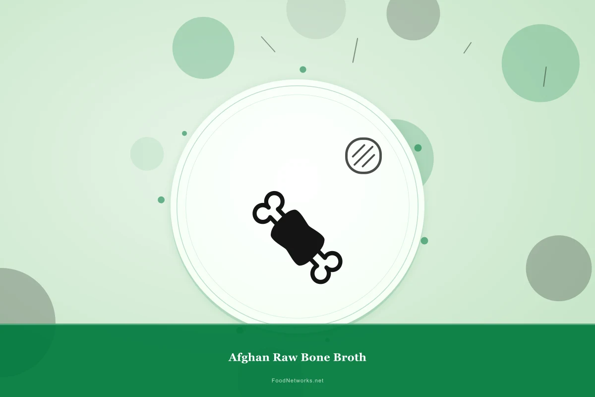 Why This Afghan Raw Bone Broth Recipe Works