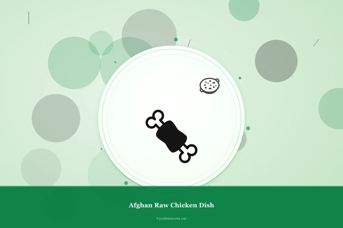 Why This Afghan Raw Chicken Dish Recipe Works