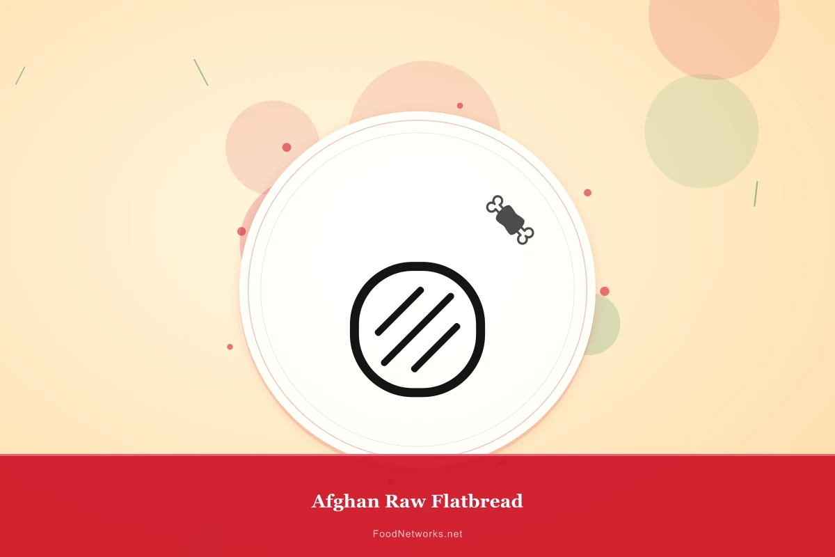 Why This Afghan Raw Flatbread Recipe Works