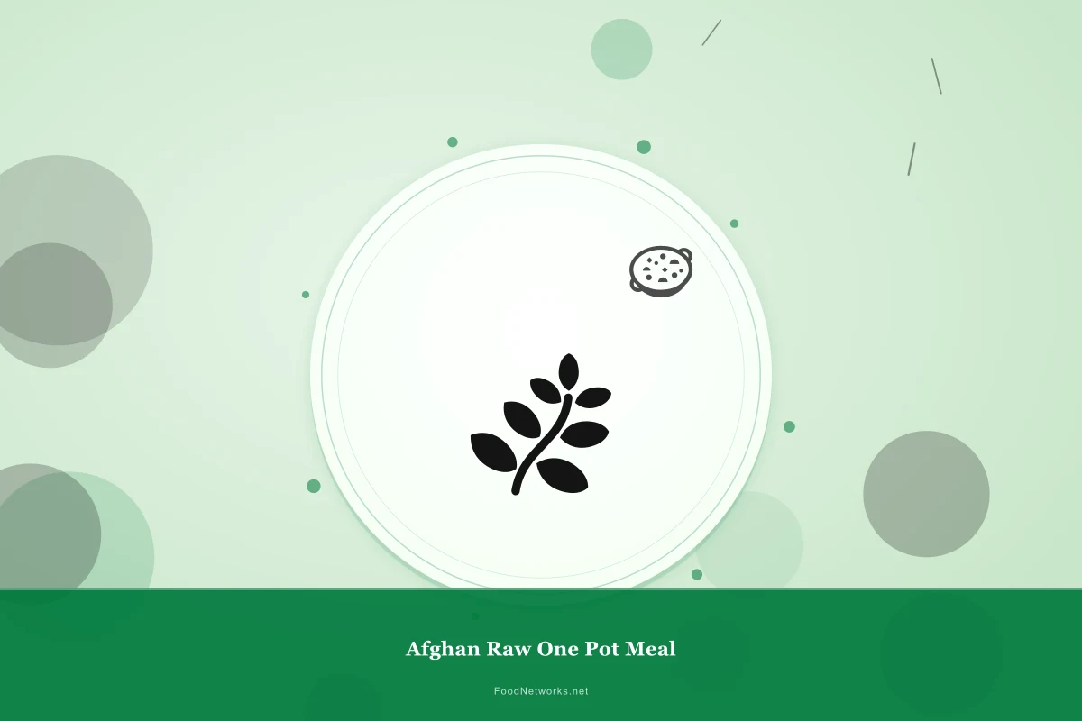 Why This Afghan Raw One Pot Meal Recipe Works