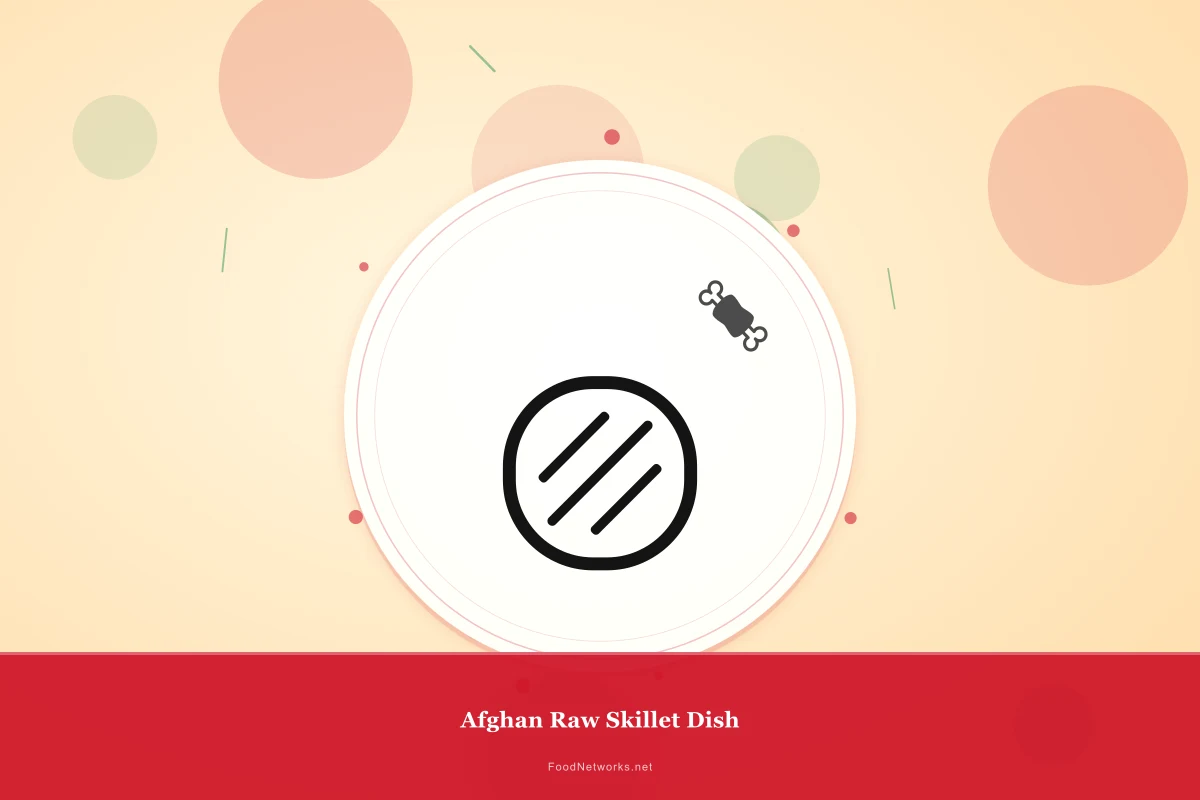 Why This Afghan Raw Skillet Dish Recipe Works