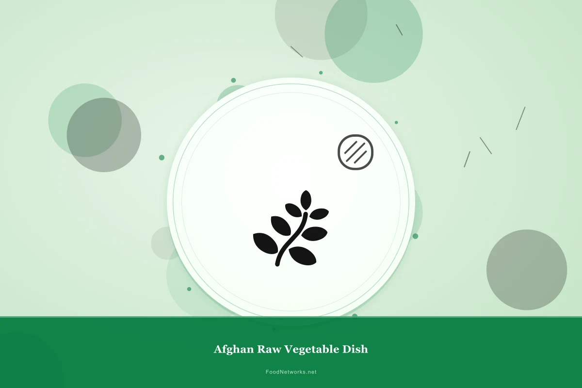 Why This Afghan Raw Vegetable Dish Recipe Works