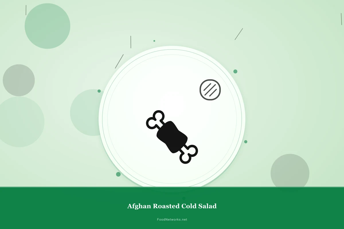 Why This Afghan Roasted Cold Salad Recipe Works