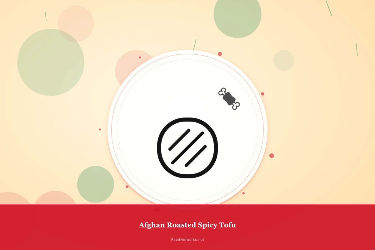 Why This Afghan Roasted Spicy Tofu Recipe Works