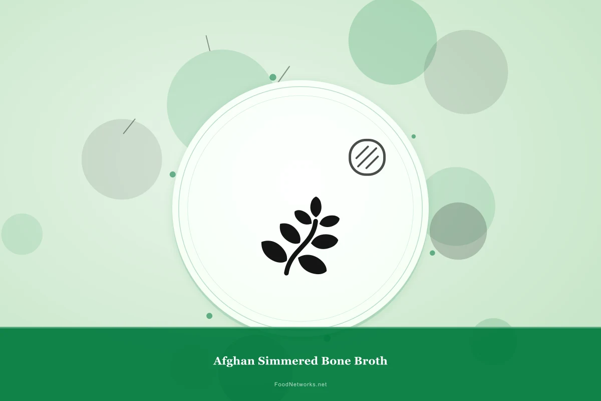 Why This Afghan Simmered Bone Broth Recipe Works