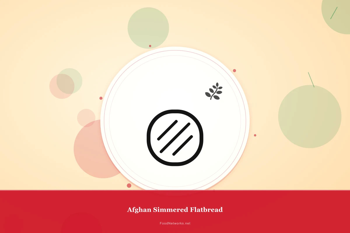 Why This Afghan Simmered Flatbread Recipe Works