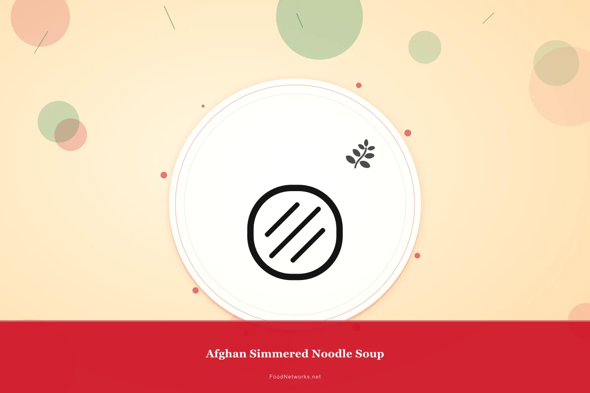 Why This Afghan Simmered Noodle Soup Recipe Works