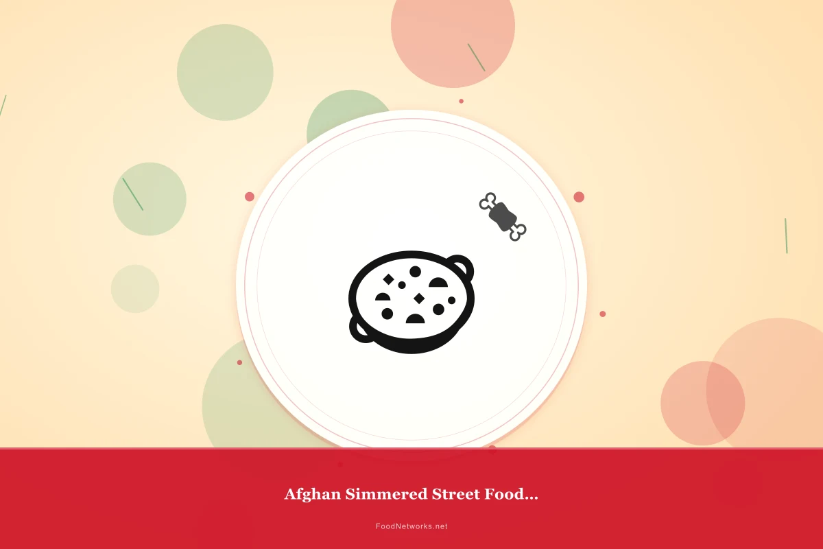 Why This Afghan Simmered Street Food Bowl Recipe Works