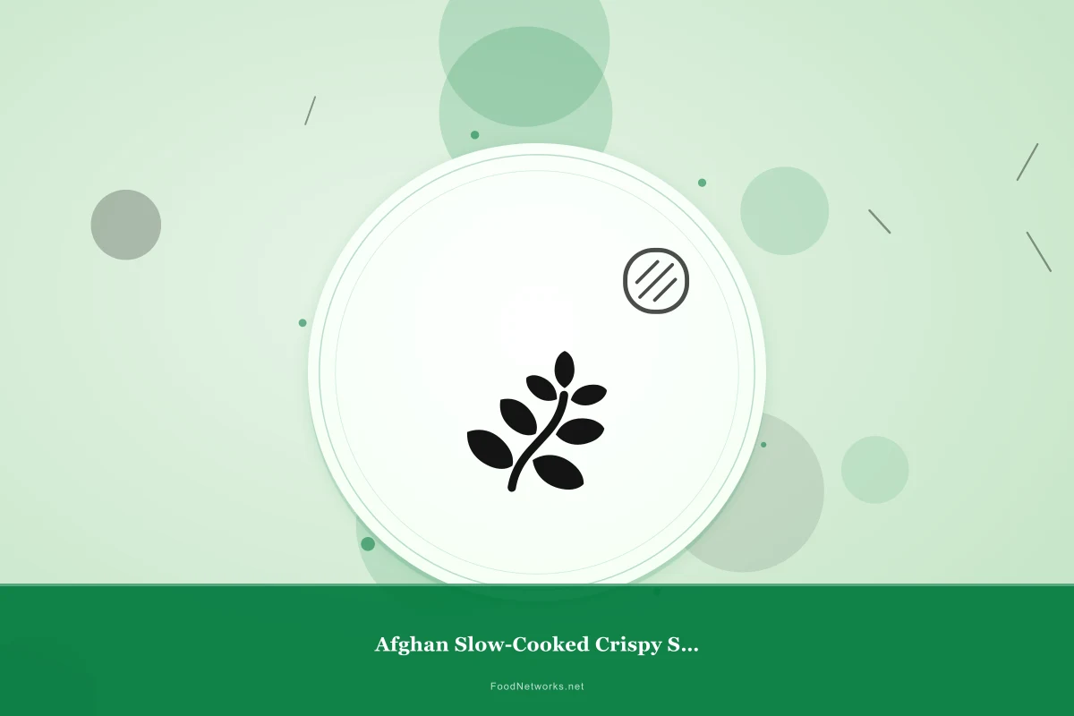 Why This Afghan Slow-Cooked Crispy Snack Recipe Works