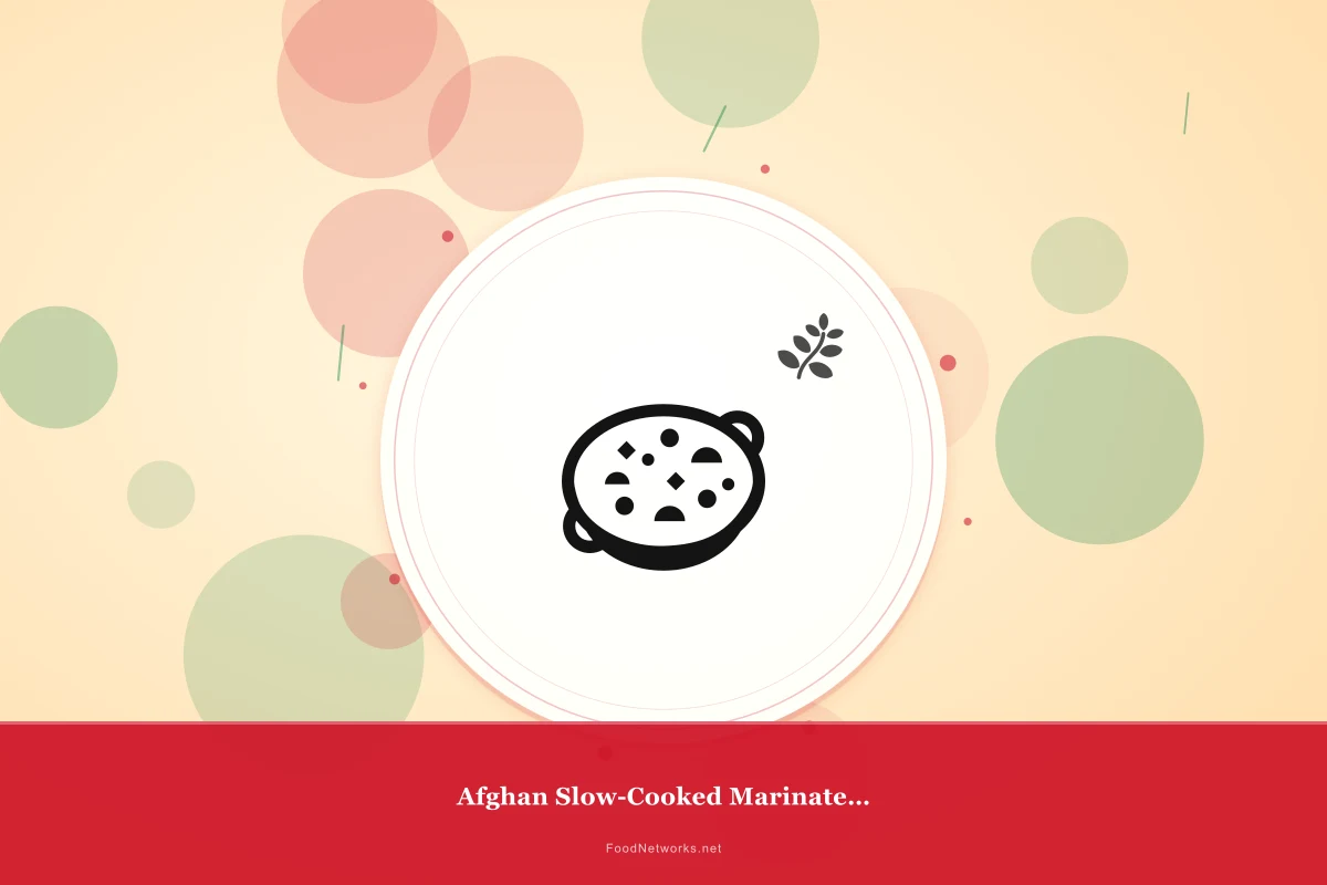 Why This Afghan Slow-Cooked Marinated Pork Recipe Works
