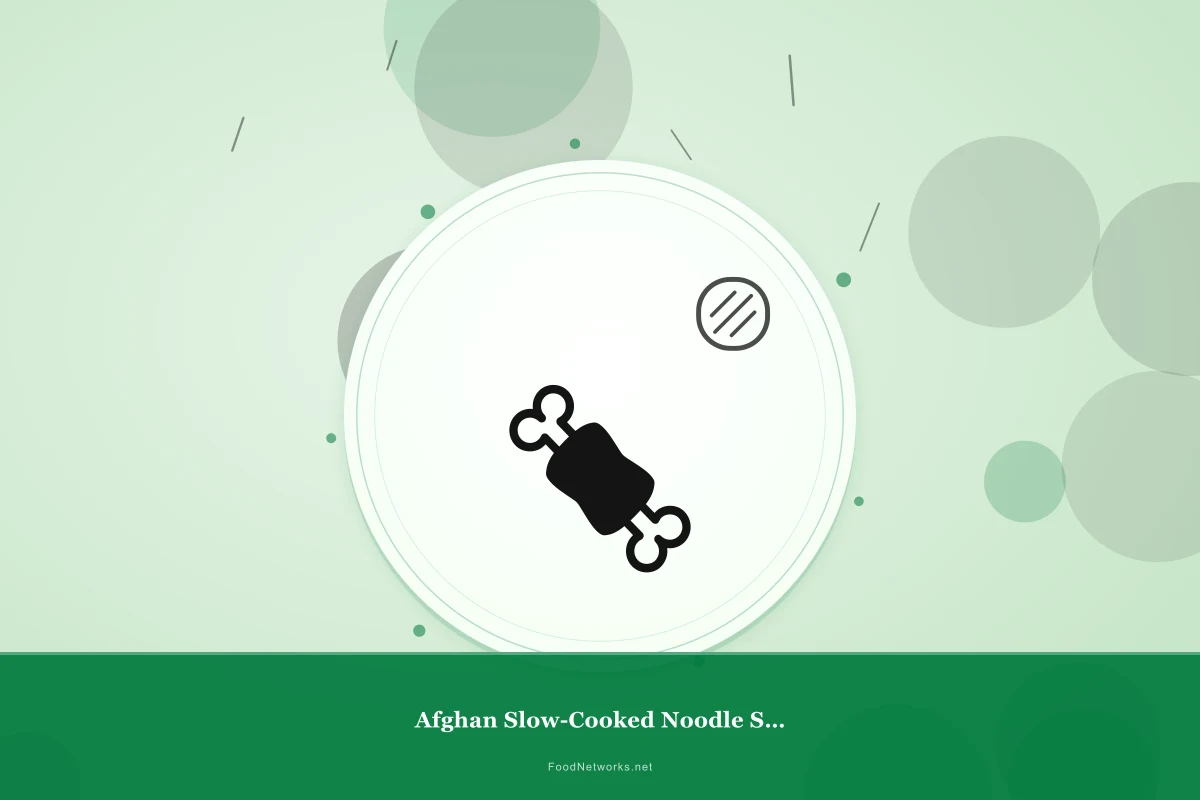 Why This Afghan Slow-Cooked Noodle Soup Recipe Works