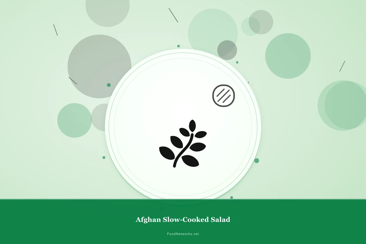 Why This Afghan Slow-Cooked Salad Recipe Works
