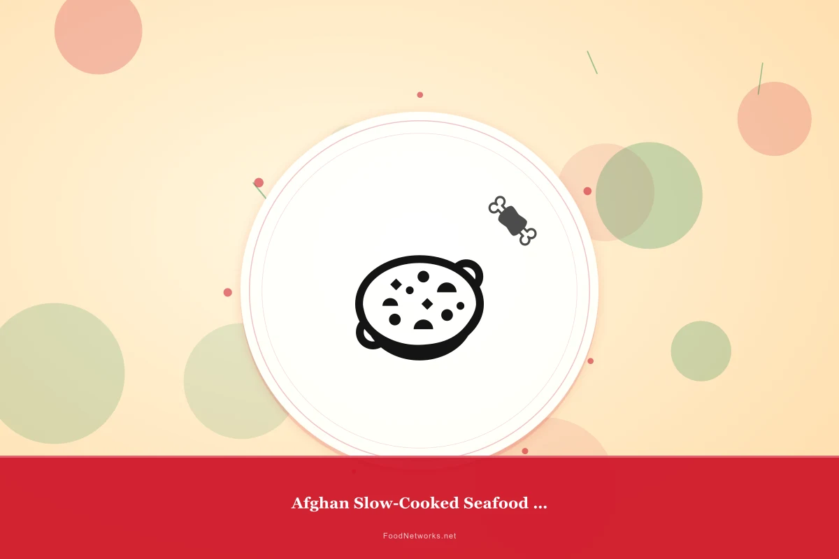 Why This Afghan Slow-Cooked Seafood Dish Recipe Works