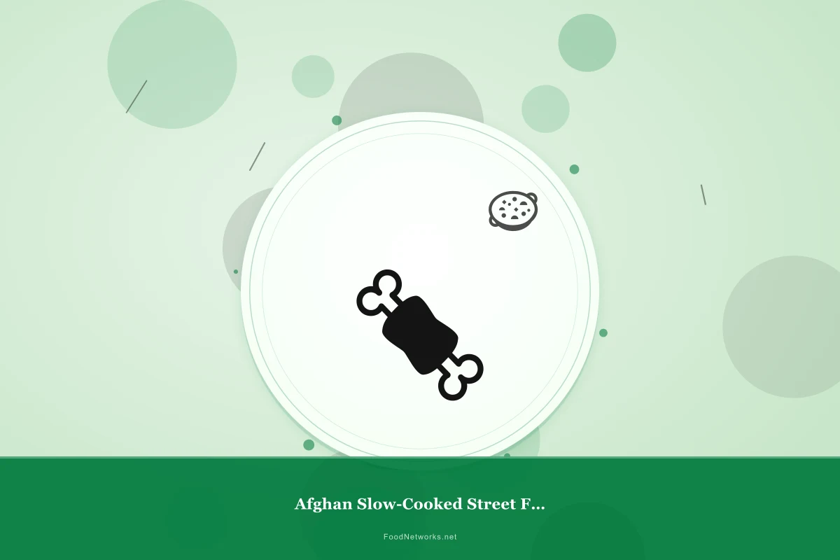 Why This Afghan Slow-Cooked Street Food Bowl Recipe Works