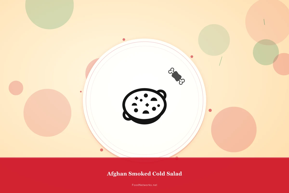 Why This Afghan Smoked Cold Salad Recipe Works