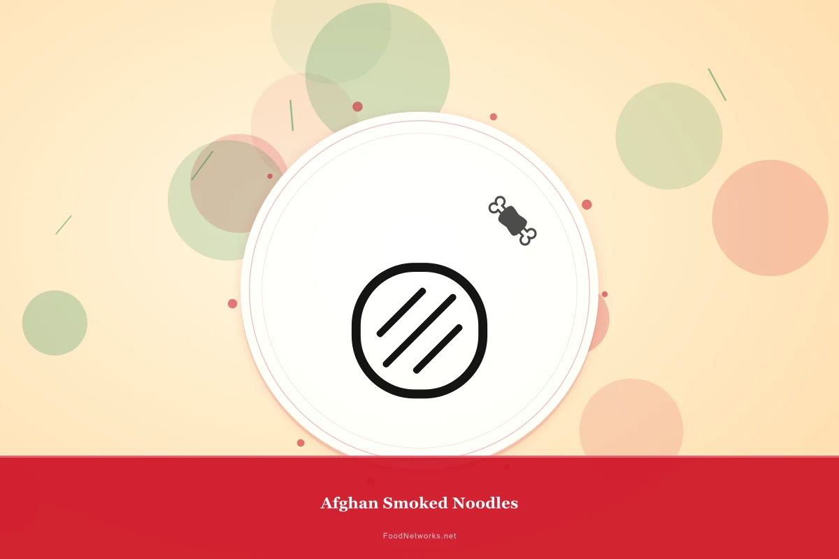 Why This Afghan Smoked Noodles Recipe Works