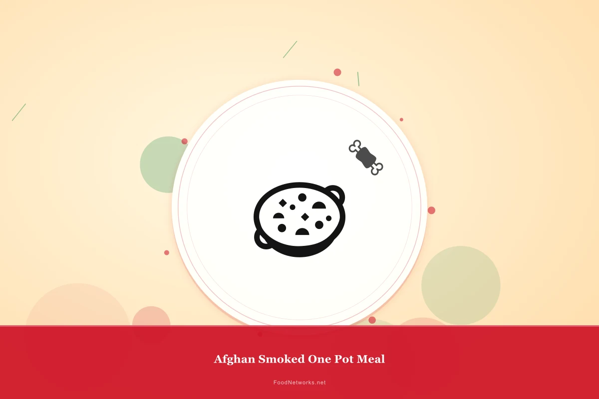 Why This Afghan Smoked One Pot Meal Recipe Works