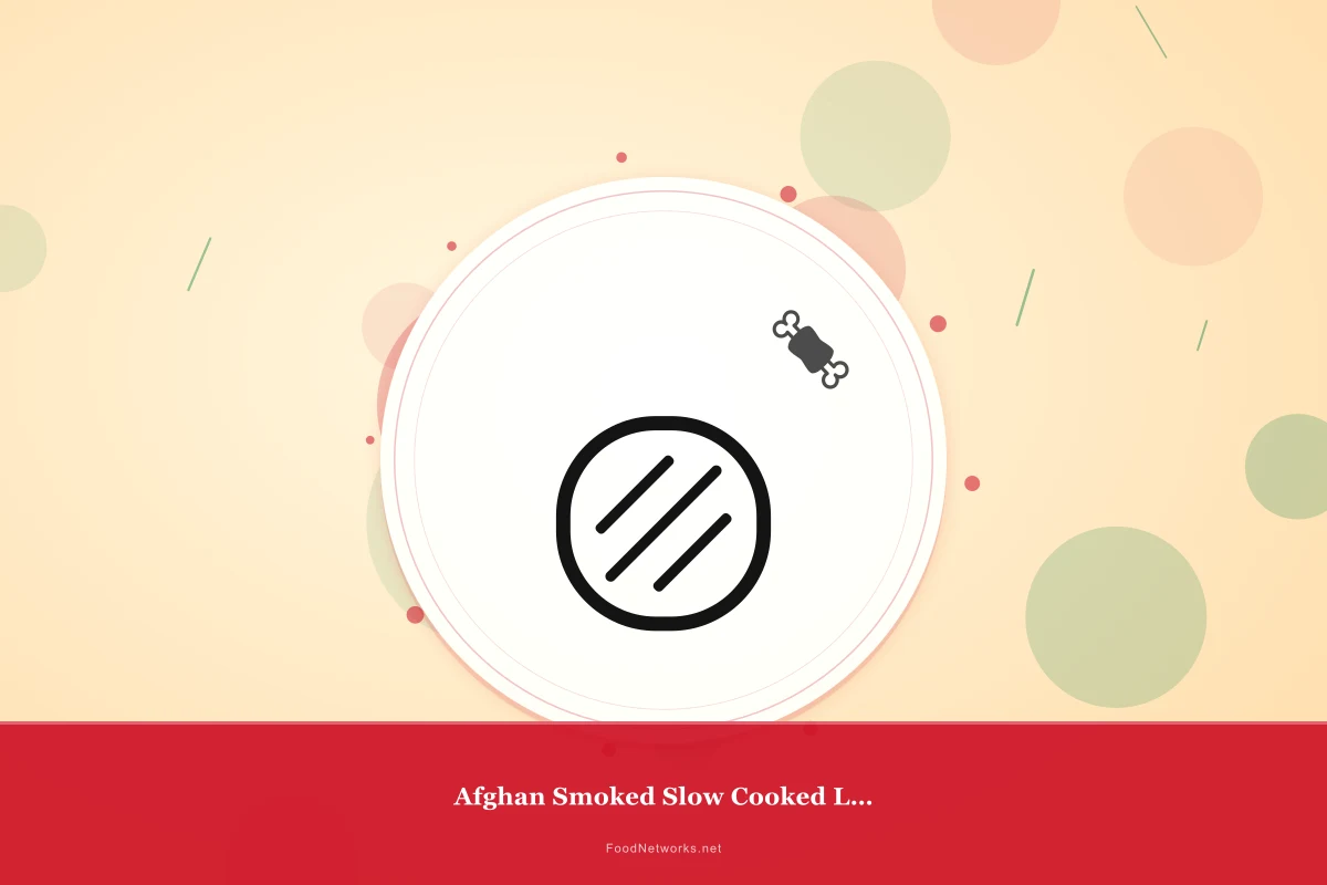 Why This Afghan Smoked Slow Cooked Lamb Recipe Works