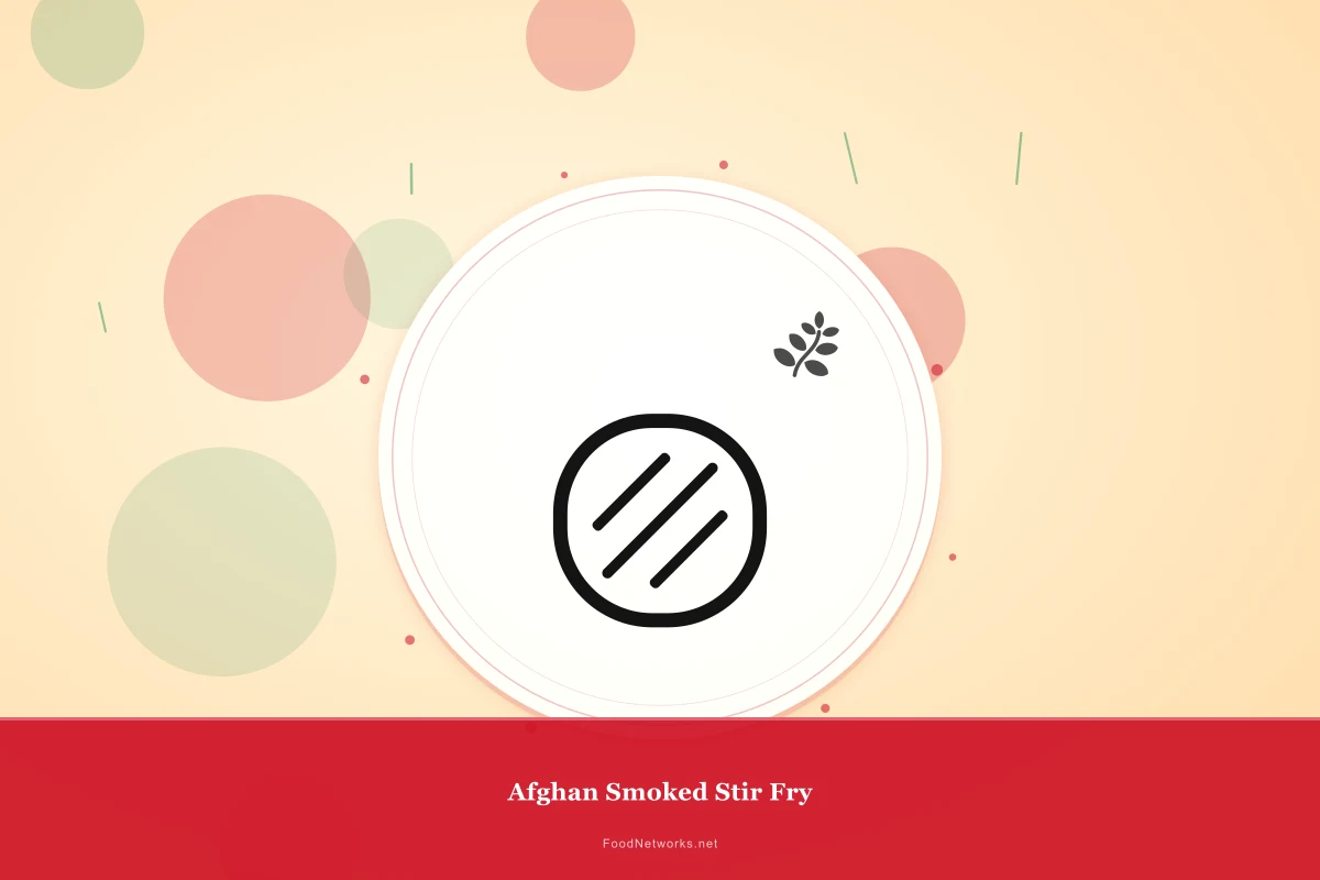 Why This Afghan Smoked Stir Fry Recipe Works