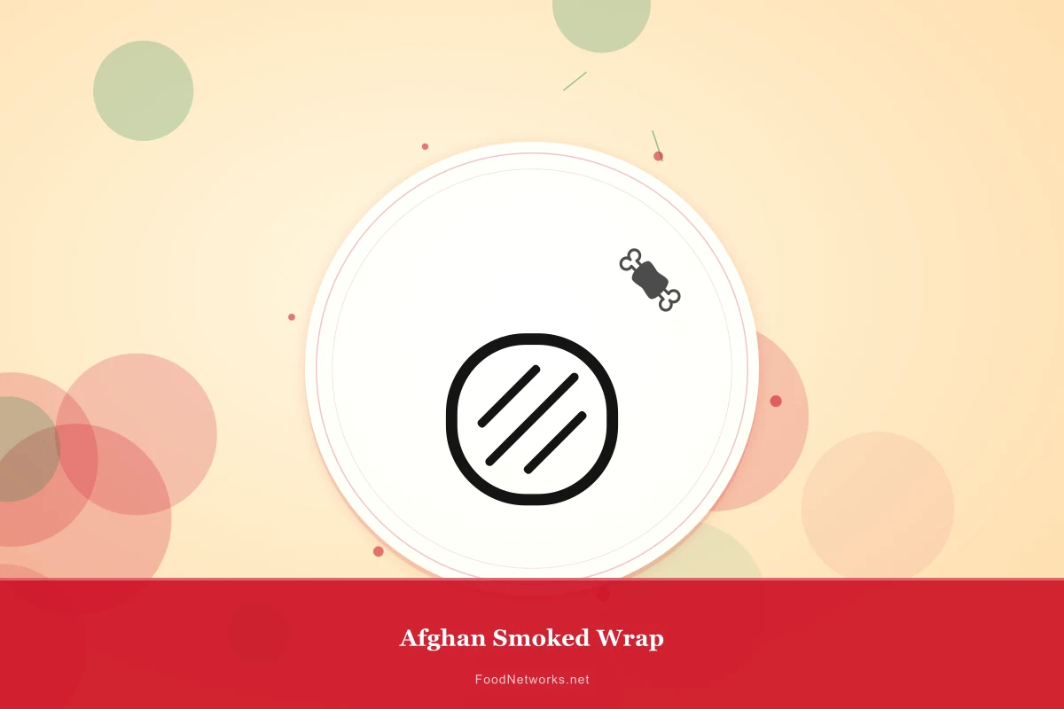 Why This Afghan Smoked Wrap Recipe Works