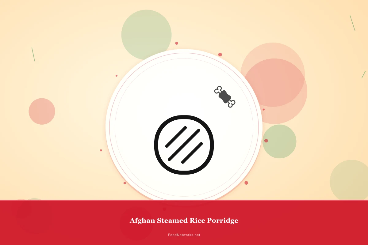 Why This Afghan Steamed Rice Porridge Recipe Works