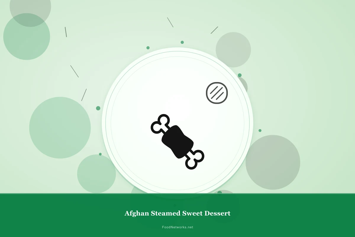Why This Afghan Steamed Sweet Dessert Recipe Works
