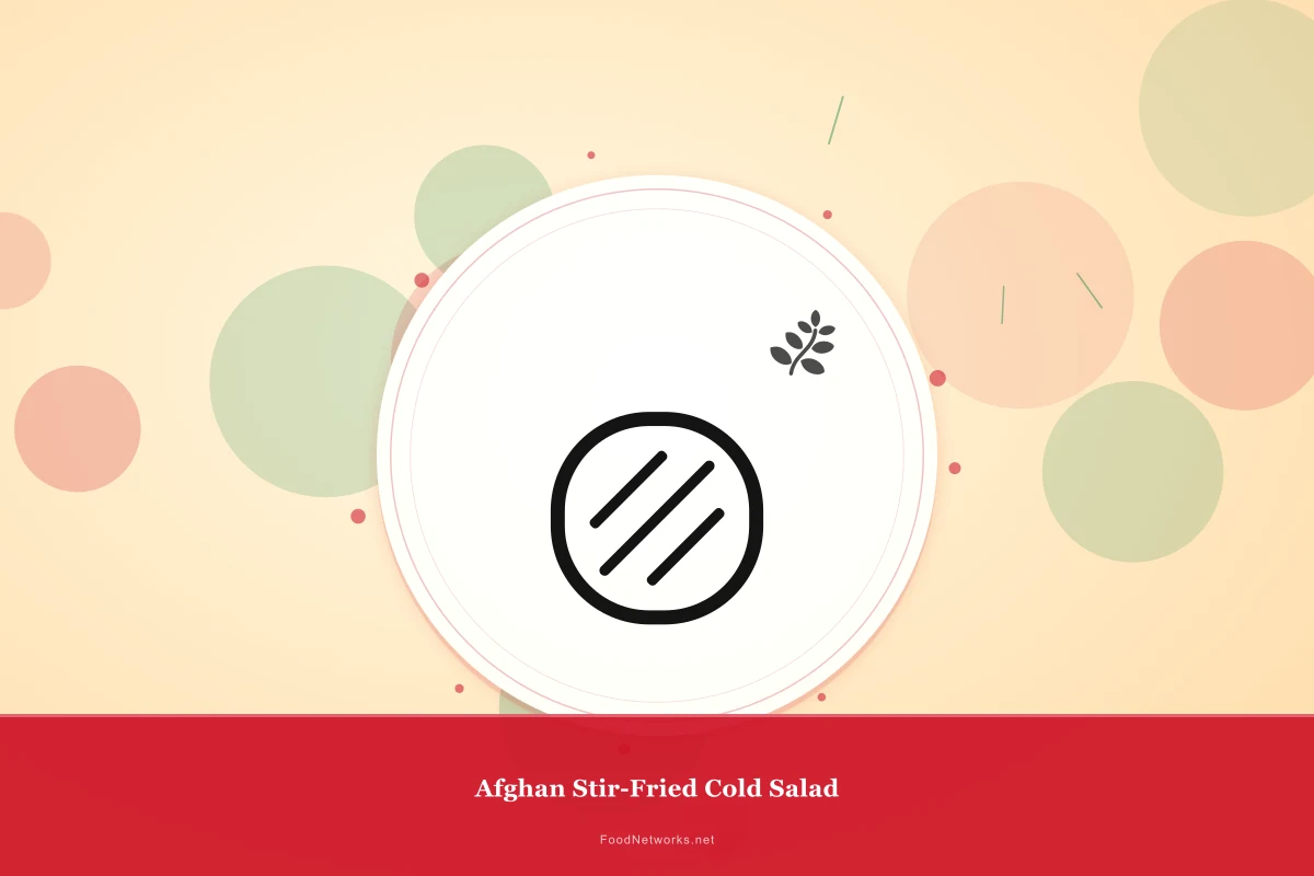 Why This Afghan Stir-Fried Cold Salad Recipe Works
