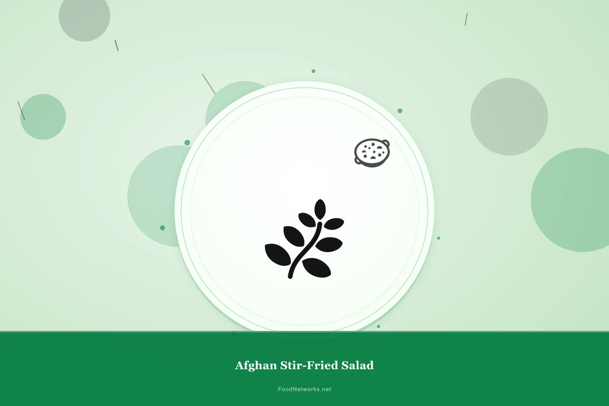 Why This Afghan Stir-Fried Salad Recipe Works