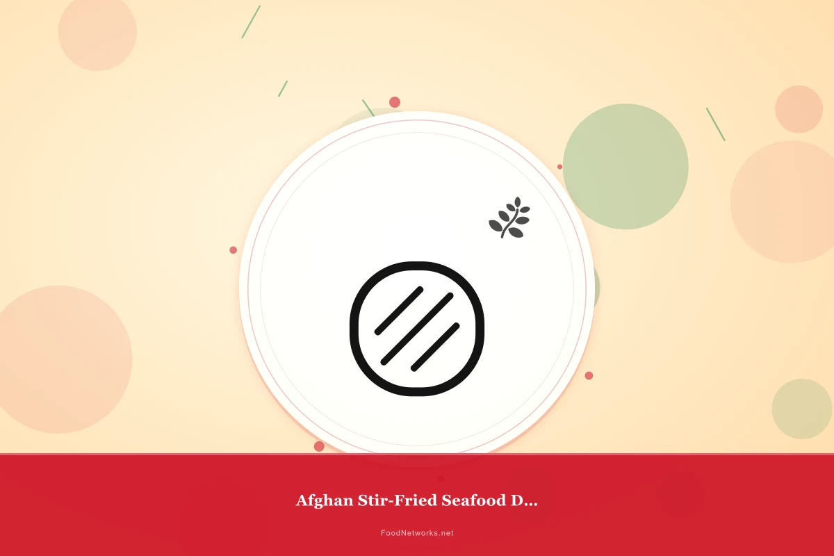 Why This Afghan Stir-Fried Seafood Dish Recipe Works