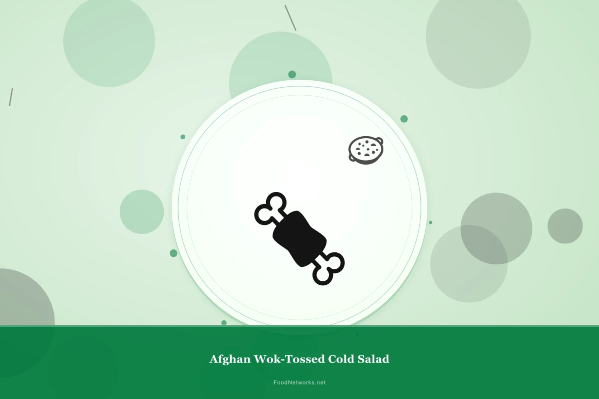 Why This Afghan Wok-Tossed Cold Salad Recipe Works