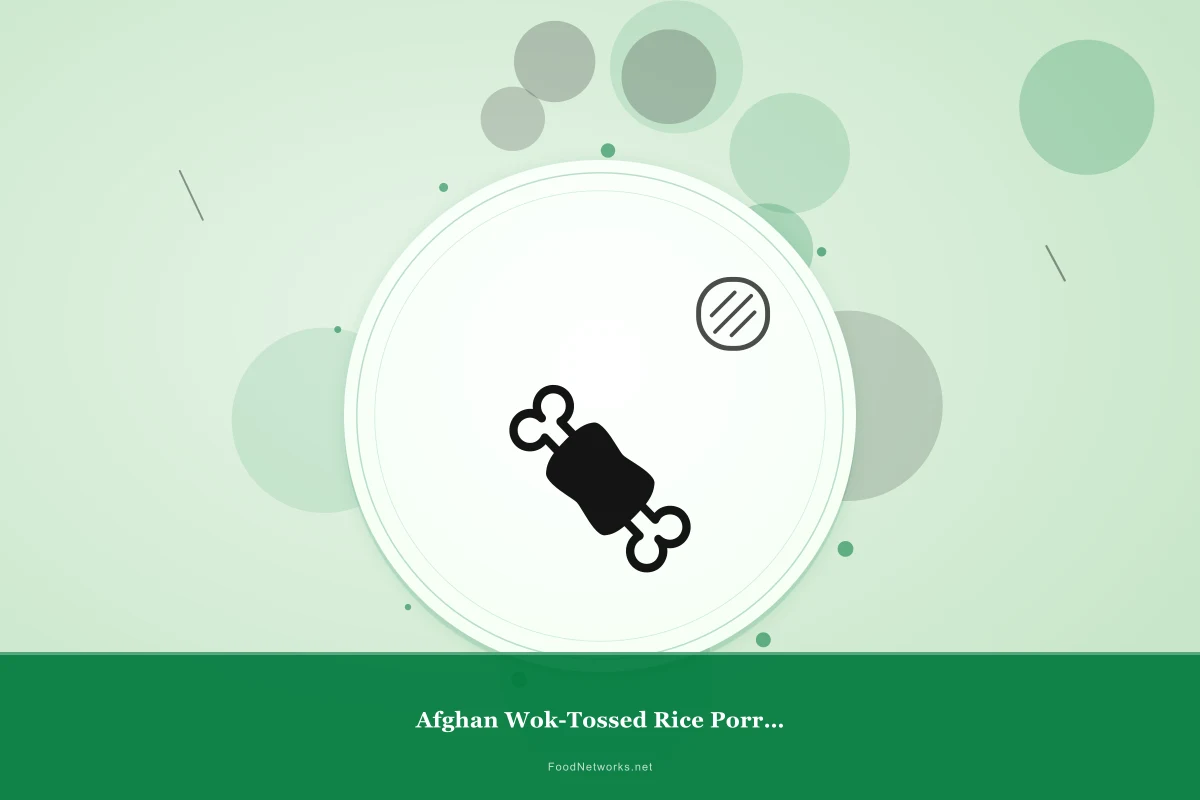 Why This Afghan Wok-Tossed Rice Porridge Recipe Works