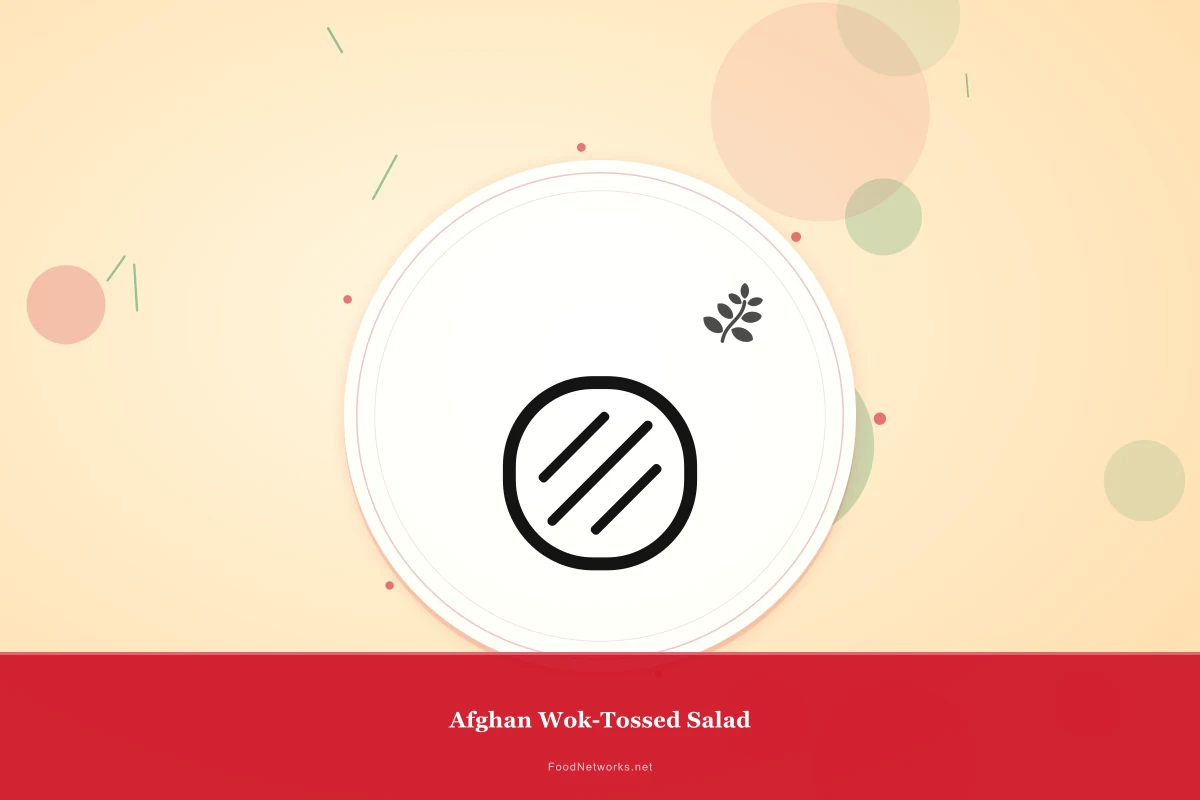Why This Afghan Wok-Tossed Salad Recipe Works