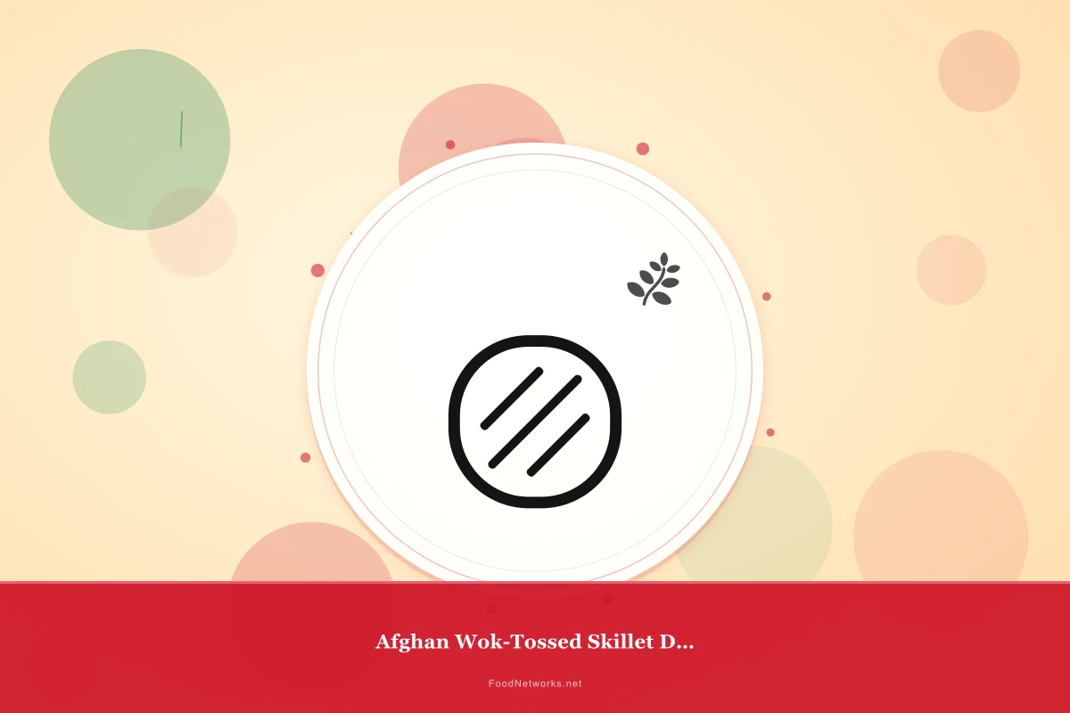 Why This Afghan Wok-Tossed Skillet Dish Recipe Works
