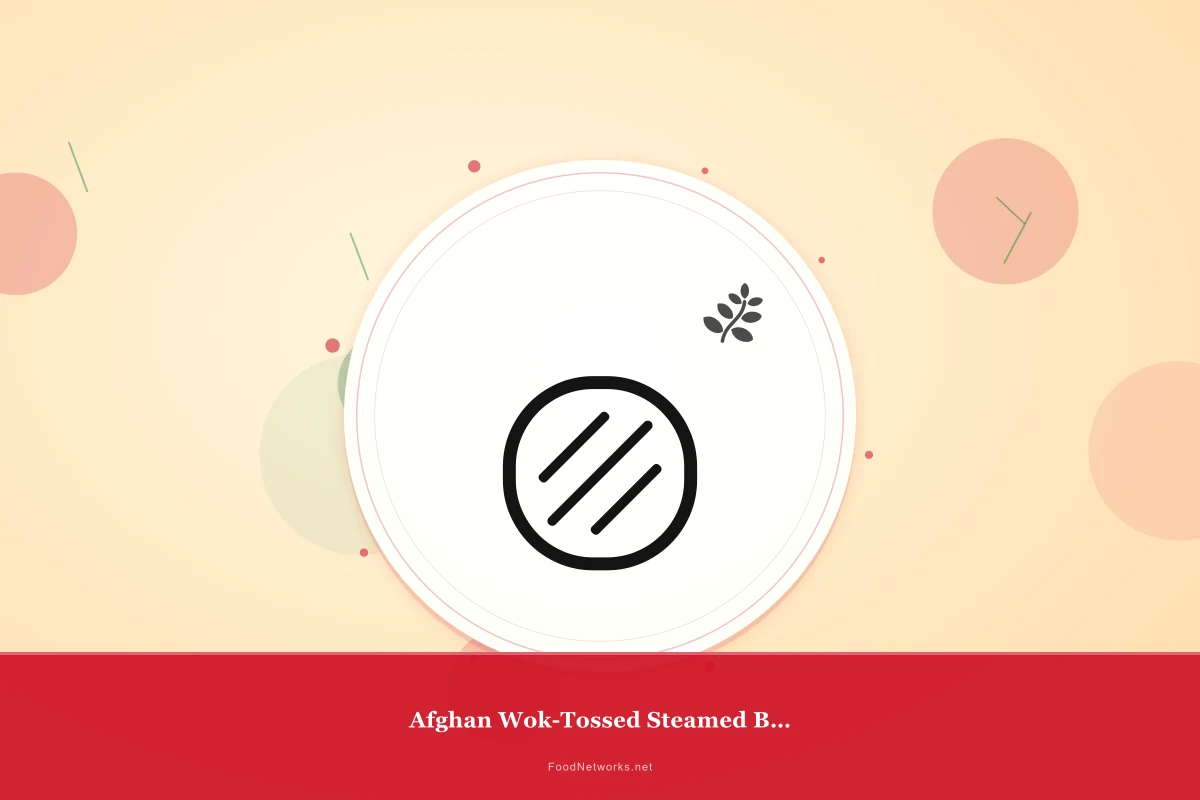 Why This Afghan Wok-Tossed Steamed Bun Recipe Works