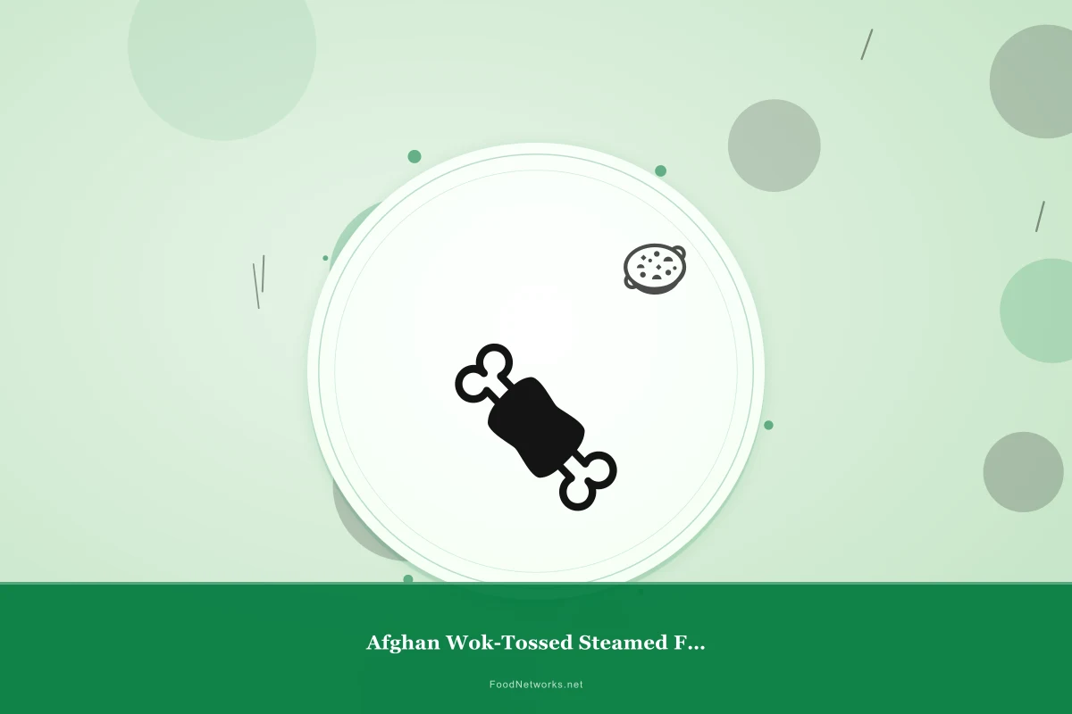 Why This Afghan Wok-Tossed Steamed Fish Recipe Works