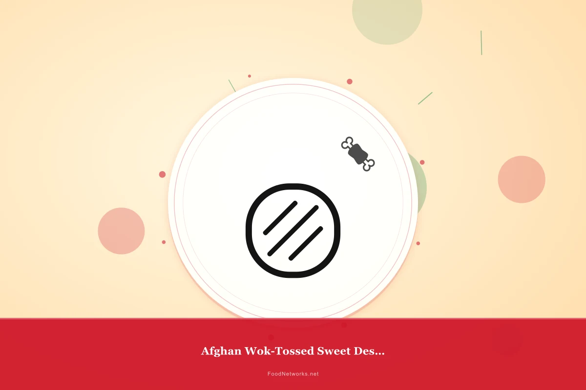 Why This Afghan Wok-Tossed Sweet Dessert Recipe Works