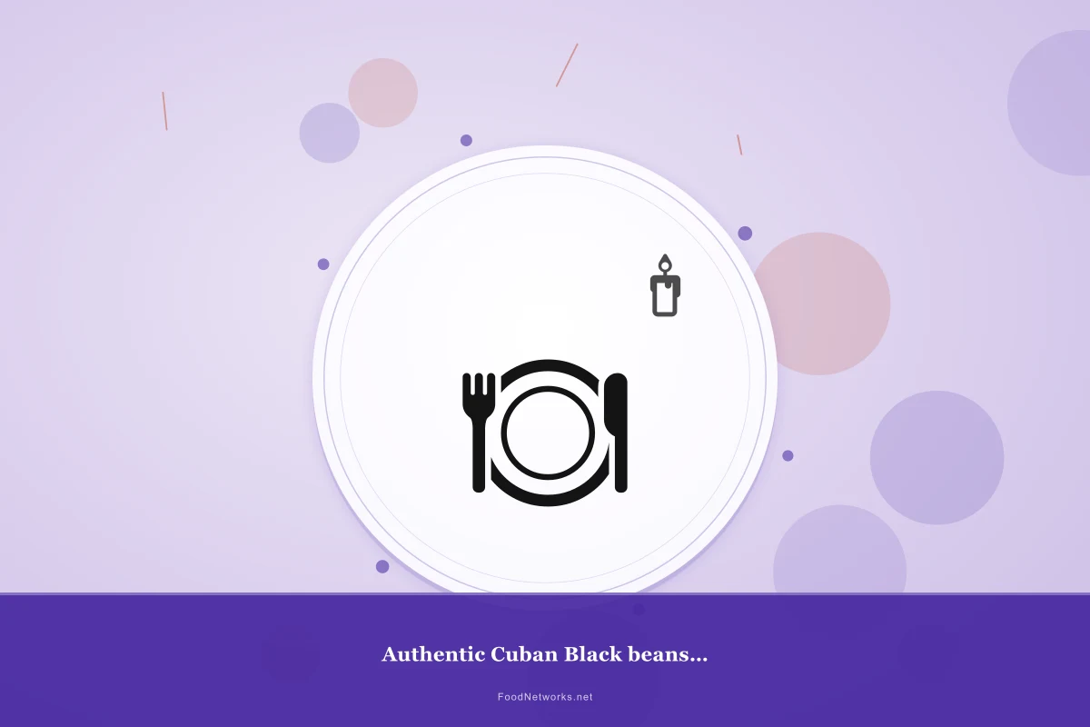 Why This Authentic Cuban Black beans for Dinner Recipe Works