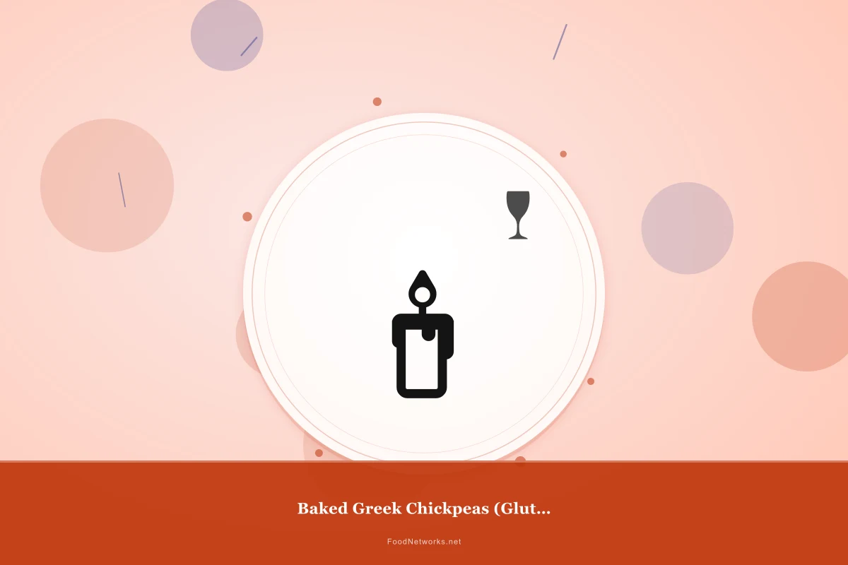 Why This Baked Greek Chickpeas (Gluten-Free) Recipe Works