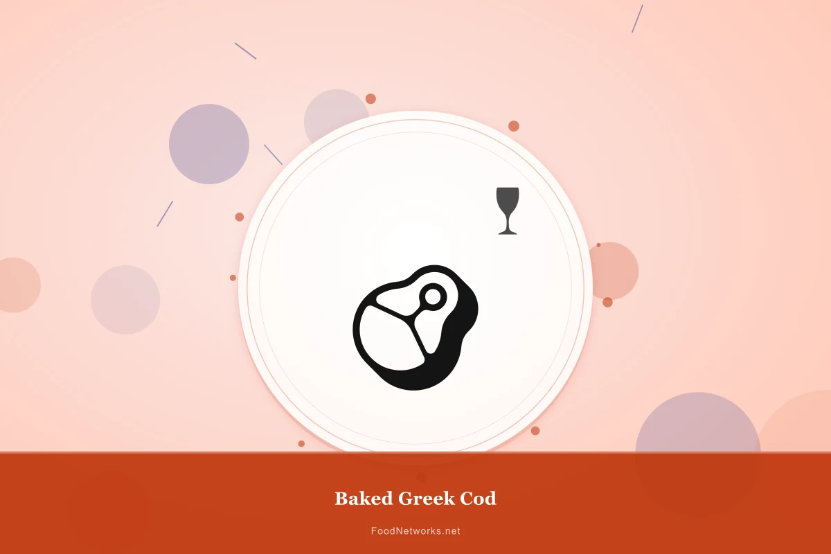Why This Baked Greek Cod Recipe Works