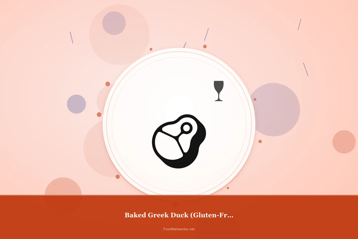 Why This Baked Greek Duck (Gluten-Free) Recipe Works