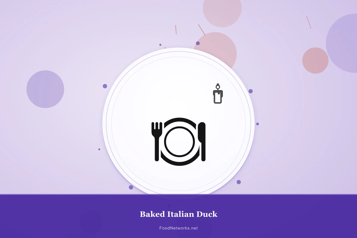 Why This Baked Italian Duck Recipe Works