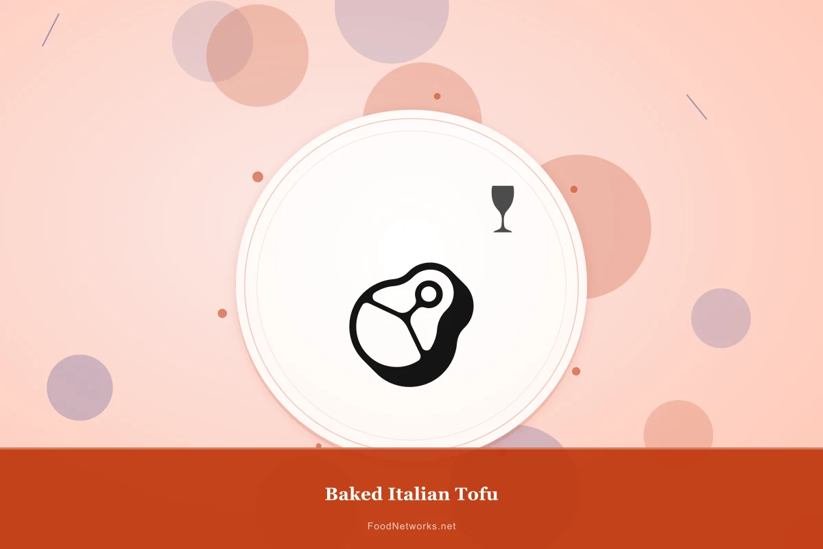 Why This Baked Italian Tofu Recipe Works