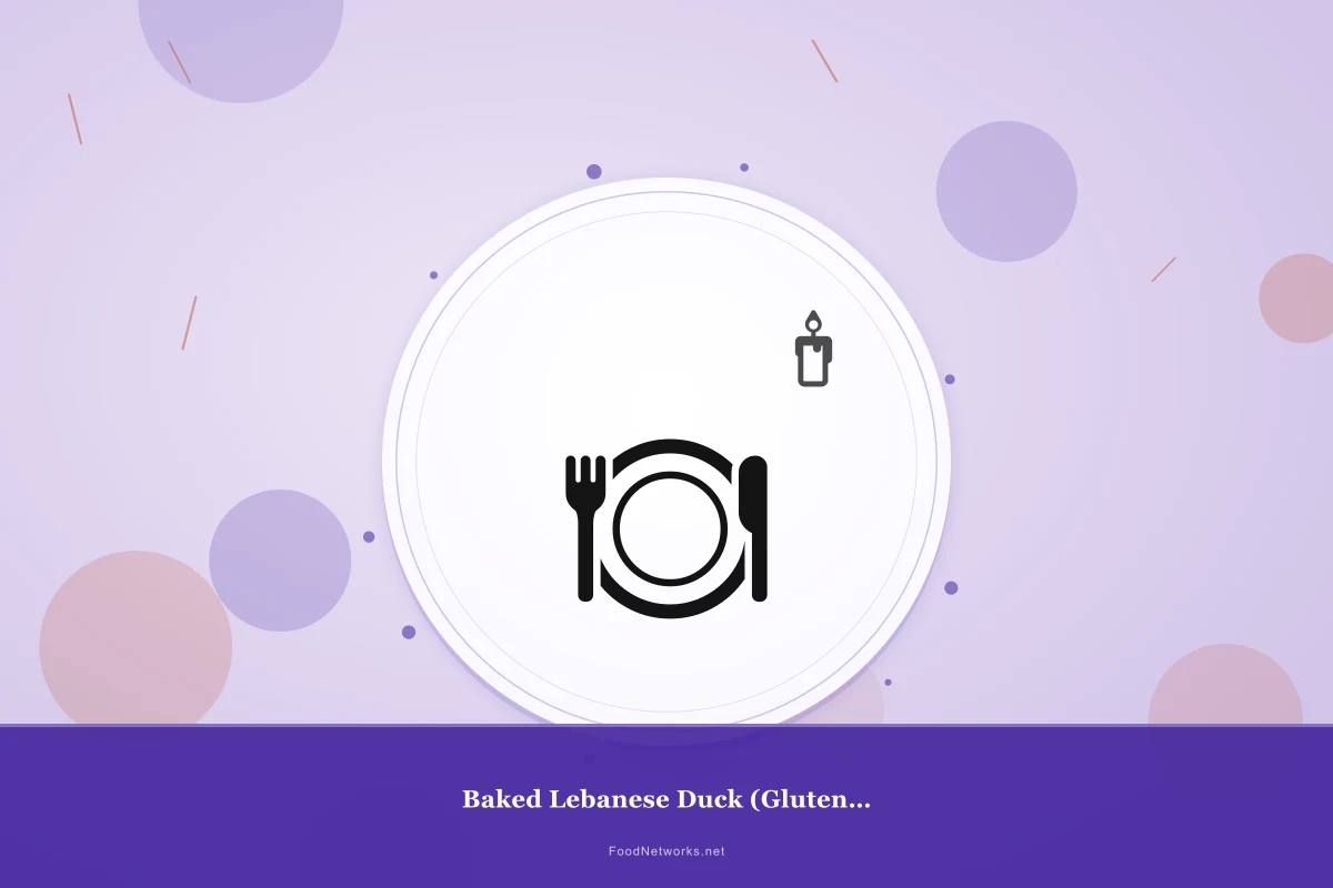 Why This Baked Lebanese Duck (Gluten-Free) Recipe Works