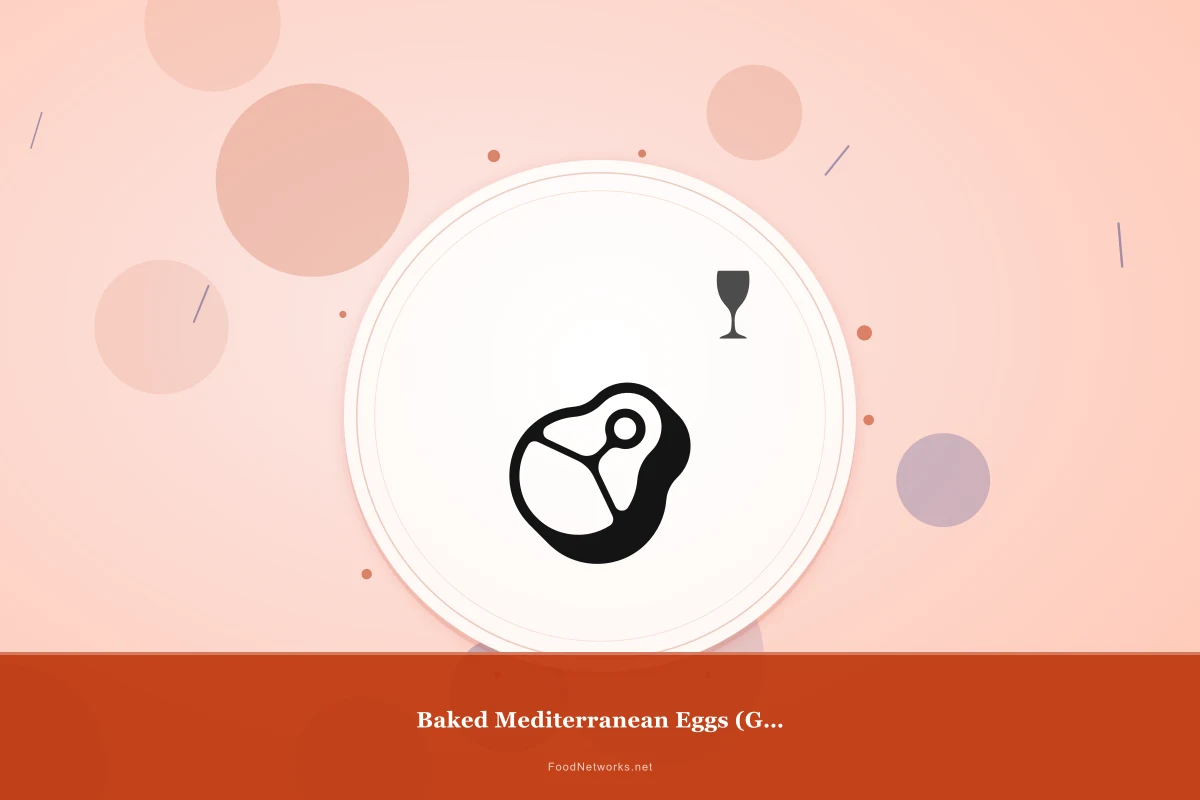 Why This Baked Mediterranean Eggs (Gluten-Free) Recipe Works