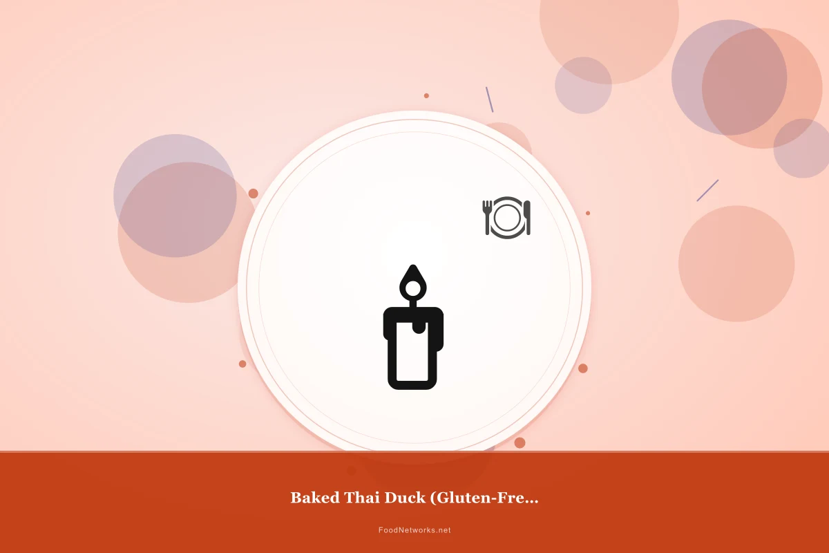 Why This Baked Thai Duck (Gluten-Free) Recipe Works