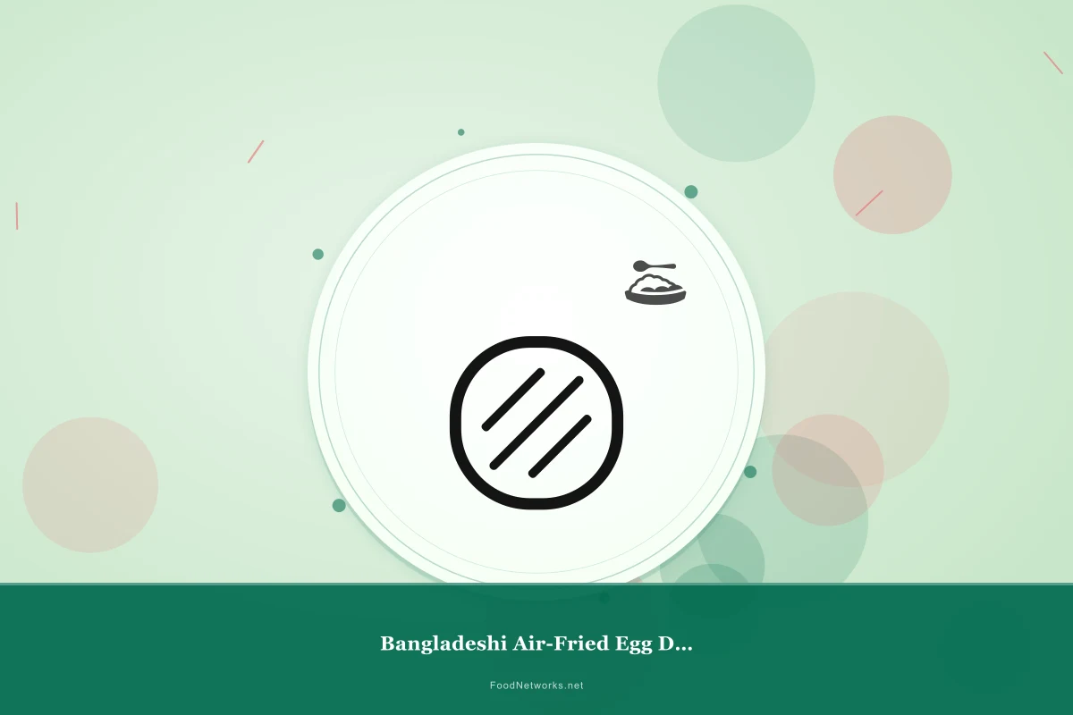 Why This Bangladeshi Air-Fried Egg Dish Recipe Works
