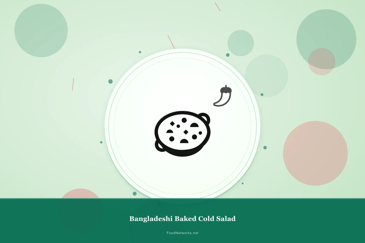 Why This Bangladeshi Baked Cold Salad Recipe Works