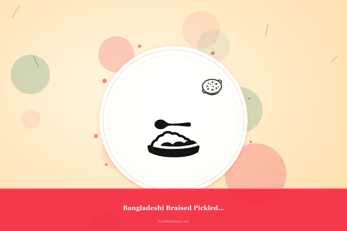 Why This Bangladeshi Braised Pickled Condiment Recipe Works