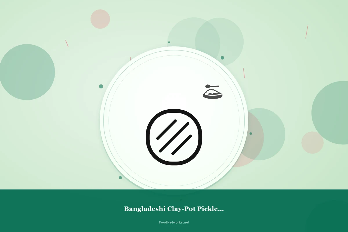 Why This Bangladeshi Clay-Pot Pickled Condiment Recipe Works